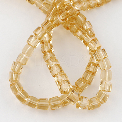 Glass Bead Strands GLAA-R041-4x4mm-16-1