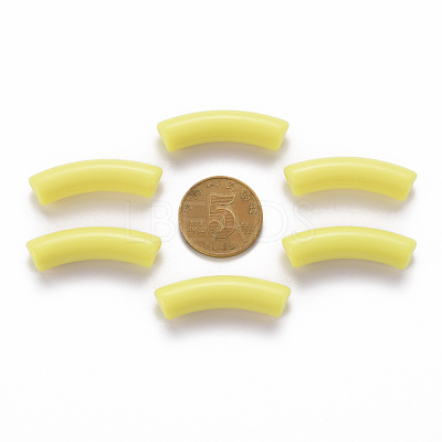 Opaque Acrylic Beads X-MACR-S372-002B-S024-1