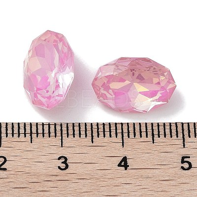 Glass Rhinestone Cabochons RGLA-G020-02B-123AM-1