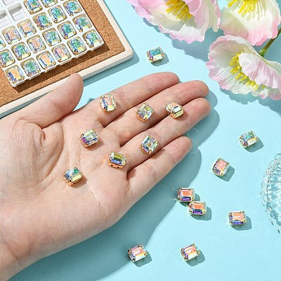Preciosa&reg MAXIMA Crystal Sew-On Cups X-PRC-SC10-00030-200-G-1