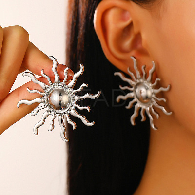 304 Stainless Steel Stud Earrings FS-WG82045-07-1