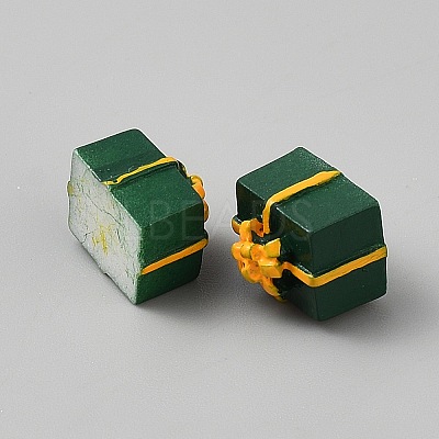 Christmas Opaque Resin Cabochons CRES-WH20004-07C-1