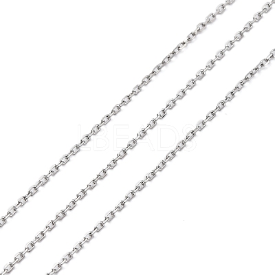 304 Stainless Steel Cable Chains CHS-M009-12P-01-1