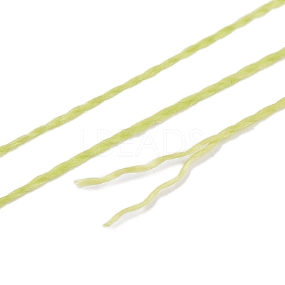 2-Ply Round Waxed Cotton Thread Cords YC-T004-01A-22-1