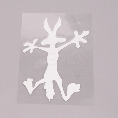 Waterproof PET Personality Wolf Car Stickers DIY-WH0258--05A-02-1