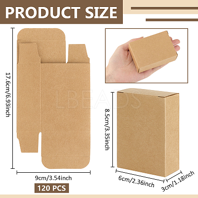 Kraft Paper Mailer Boxes CON-WH0089-239B-03-1
