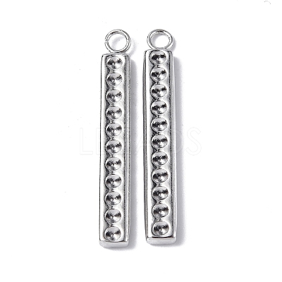 Tarnish Resistant 304 Stainless Steel Pendant Cabochon Settings STAS-C066-15P-1