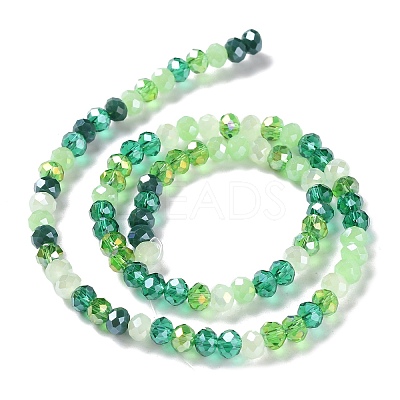 Glass Beads Strands EGLA-A034-M6mm-11-1