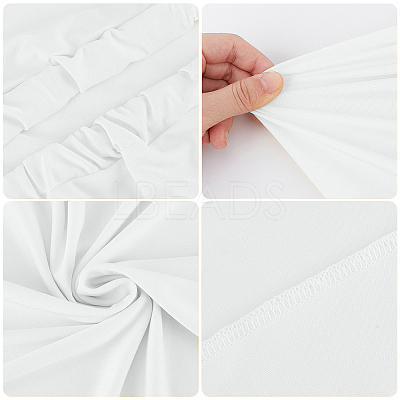3Pcs 3 Styles Polyester Wedding Arch Cover Cloth FEPA-CN0001-01A-1