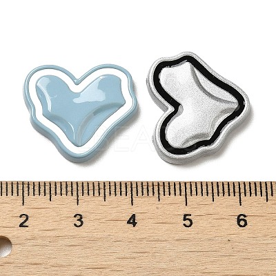 Opaque Resin Cabochons RESI-F050-04-1