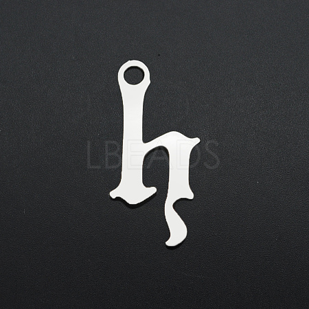 Non-Tarnish 201 Stainless Steel Charms STAS-S105-JA569-H-1