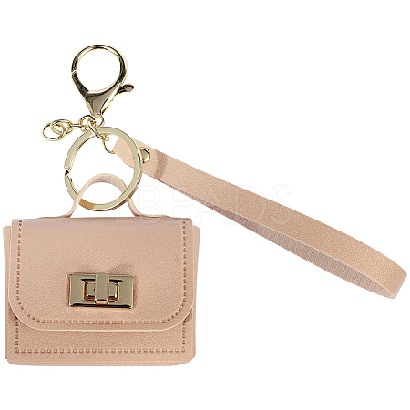 Portable PU Leather Bag Keychains FIND-CL0002-42A-1