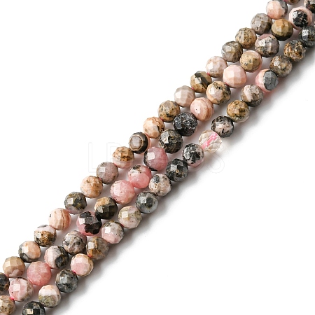 Natural Argentina Rhodonite Beads Strands LS-G-M399-01B-1