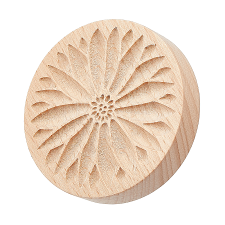 Beech Wood Cookie Molds AJEW-WH0083-45A-1