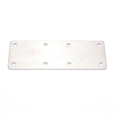 (Clearance Sale)8 Holes Stainless Steel Bracket FIND-WH0063-97P-1
