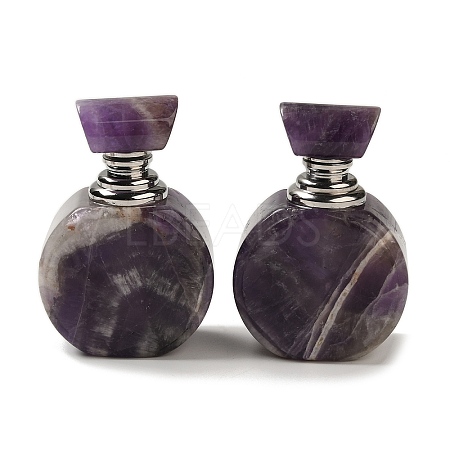 Natural Amethyst Dropper Perfume Bottles DJEW-H010-04P-01-1