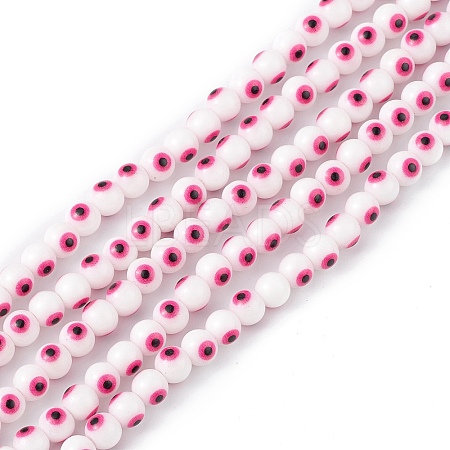 Baking Paint Glass Beads DGLA-C001-02C-1