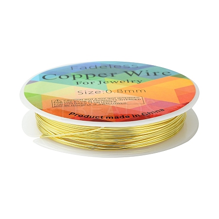 Copper Jewelry Wire X-CWIR-CW0.8mm-28-1
