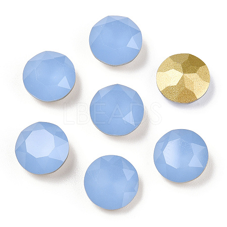 Pointed Back Glass Rhinestone Cabochons RGLA-T029-10mm-24-1