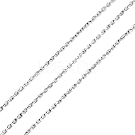 304 Stainless Steel Cable Chains CHS-M009-12P-01-1