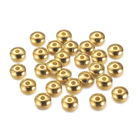Tibetan Style Spacer Beads TIBEB-R020-G-LF-1