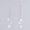 304 Stainless Steel Dangle Earrings EJEW-JE04003-03-1