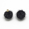 Faux Mink Fur Covered Charms X-WOVE-S084-36C-1