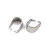304 Stainless Steel Snap On Bails STAS-C135-01A-P-2