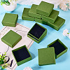 12Pcs Cardboard Paper Jewelry Storage Boxes with Sponge CON-TA0001-43B-4