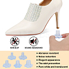 Gorgecraft 10 Sets 5 Style TPU Plastic High Heel Stoppers Protector AJEW-GF0005-21A-4