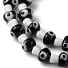 Handmade Evil Eye Lampwork Beads Strands LAMP-S069-01A-02-3