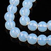 Transparent Glass Beads Strands GLAA-T032-T6mm-14-2