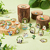  24Pcs 12 Style Alloy Enamel Pendants FIND-TA0002-72-4