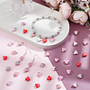 40Pcs 5 Styles Handmade Polymer Clay Charms CLAY-SC0002-91B-4
