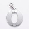 Tarnish Resistant 304 Stainless Steel Pendants STAS-F106-95P-O-2