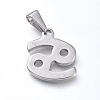 Non-Tarnish 304 Stainless Steel Pendants LS-STAS-L210-06H-P-01-1