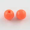 Round Opaque Acrylic Beads SACR-R865-12mm-07-1