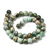 Natural Green Line Jasper  Beads Strands G-L639-A01-10mm-3