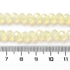Baking Paint Transparent Glass Beads Strands DGLA-A034-J6MM-D06-4