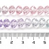 Transparent Painted Glass Beads Strands LS-DGLA-A034-T8mm-A23-3