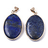 Natural Mixed Gemstone Pendants G-N326-31-3