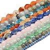 Natural & Synthetic Gemstone Beads Strands G-F513-02A-3