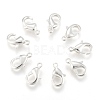 Silver Color Plated Brass Lobster Claw Clasps X-KK-902-S-NF-1