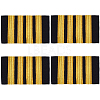Silk Aviation Epaulette AJEW-CY0002-53B-1