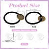 18Pcs 3 Colors Iron Cabochon Settings IFIN-UN0001-26-3