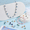 100Pcs 10 Colors Electroplate Glass Beads GLAA-PH0004-53-4