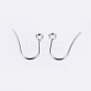 Tarnish Resistant 304 Stainless Steel Earring Hooks X-STAS-P162-13P-A-2