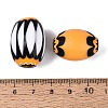 Handmade Millefiori Glass Barrel Beads LA-N002-19-3