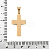 304 Stainless Steel Rhinestone Pendants STAS-G346-47A-G-3
