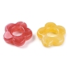 Gradient Color Transparent Acrylic Beads OACR-N137-49R-2